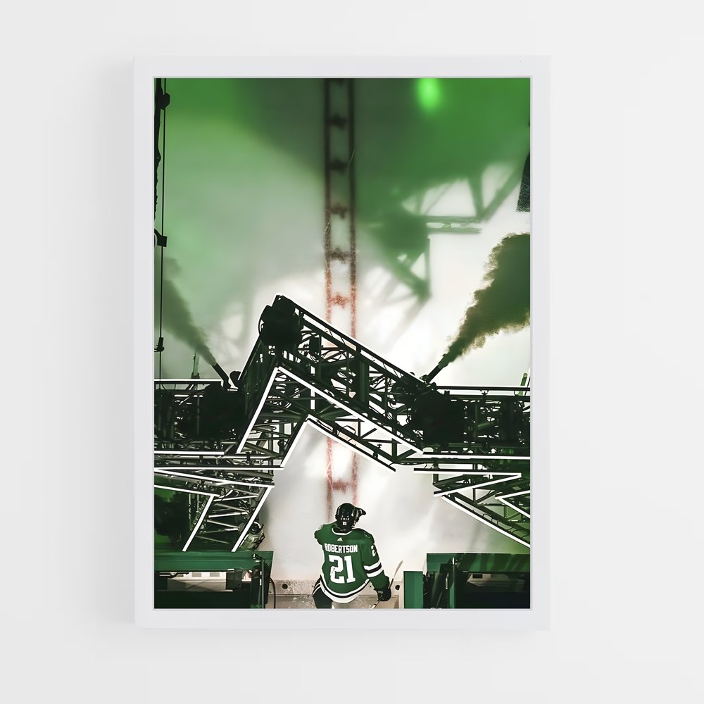 Poster Green Screen Hero – affiche Hockey sur glace (vue 3)